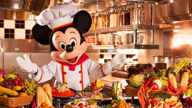 Jantar com o Mickey
